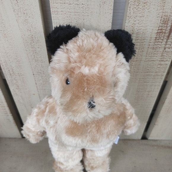 Vintage Eden Paddington Bear Tan Plush Animal 1972 1981 Yellow Coat & Pants 14"  - Picture 9 of 11